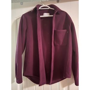 Tna Button up fleece sweater jacket